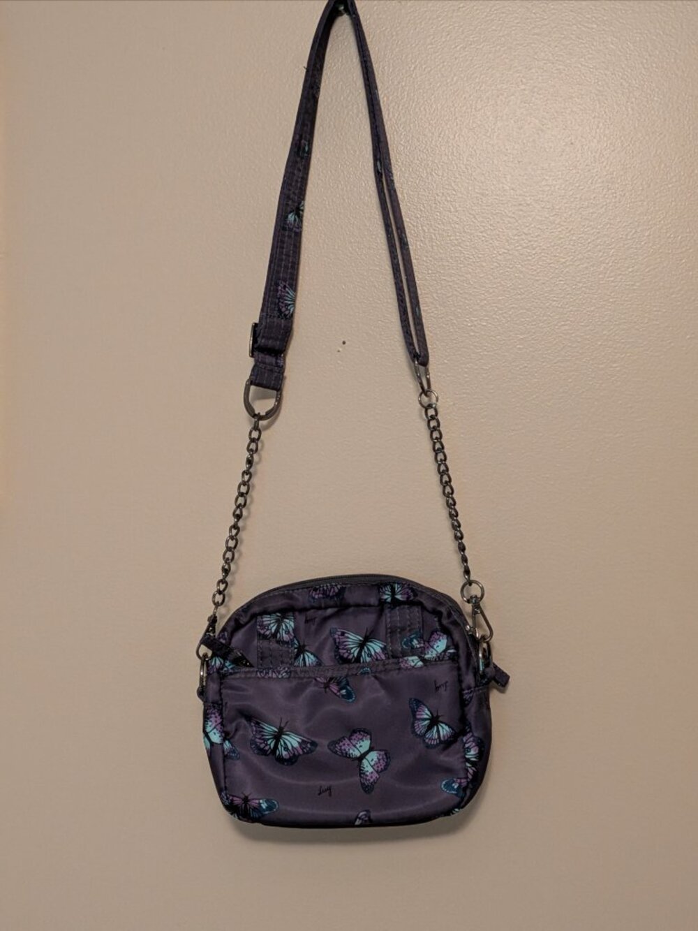 Small Butterfly Lug Swing Purse - Picture 5 of 12